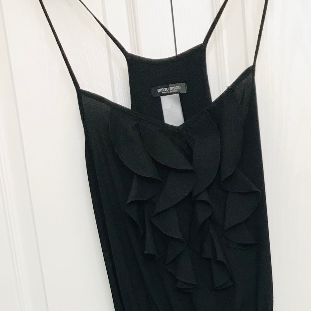 JCP HIGH/LOW RACERBACK BLACK DRESS - SOLD!